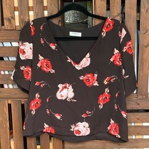 Blouse with Flowers from Babaton